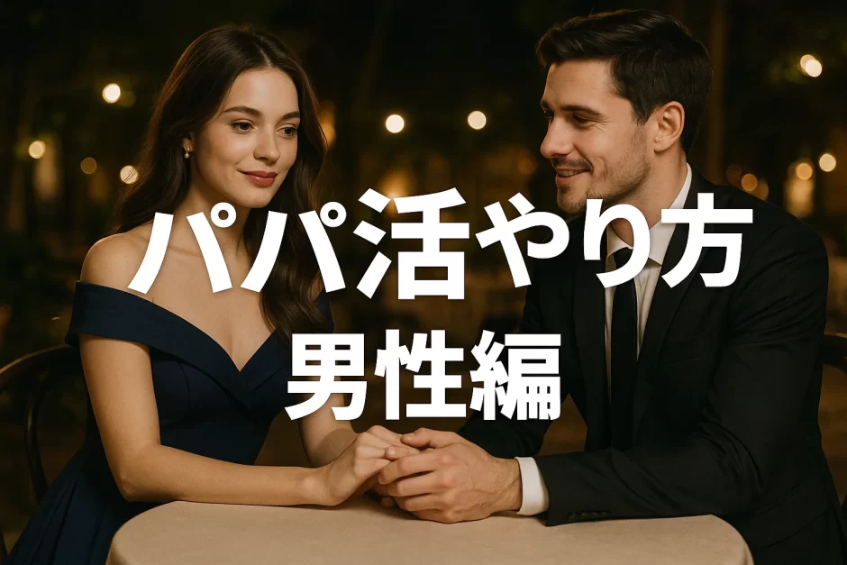 パパ活やり方男性編